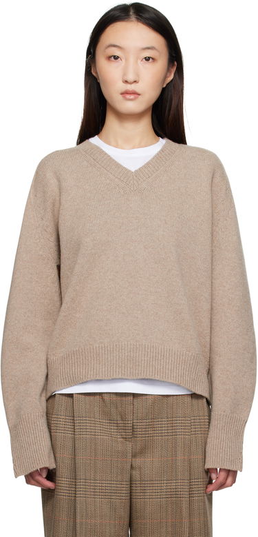 Sveter Róhe Róhe Sleeve Wrap Sweater Béžová | 416-23-320, 0