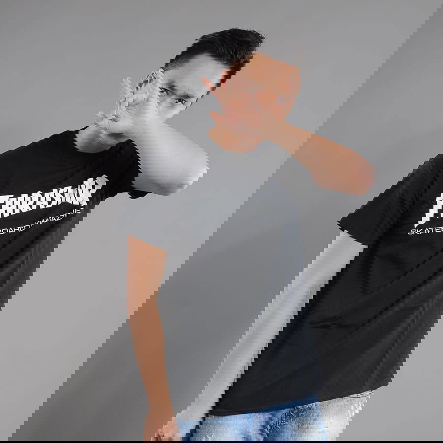 Tričko Thrasher Skate Mag Čierna | 017211, 0