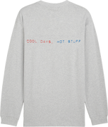 Long-Sleeve T-Shirt Cool Days Hot Stuff Graphics