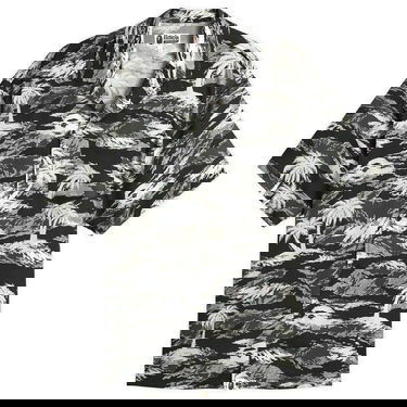 Košeľa BAPE A Bathing Ape Palm Tree Camo Open Collar Pocket Shirt Čierna | 001SRL301306M-BLK, 1