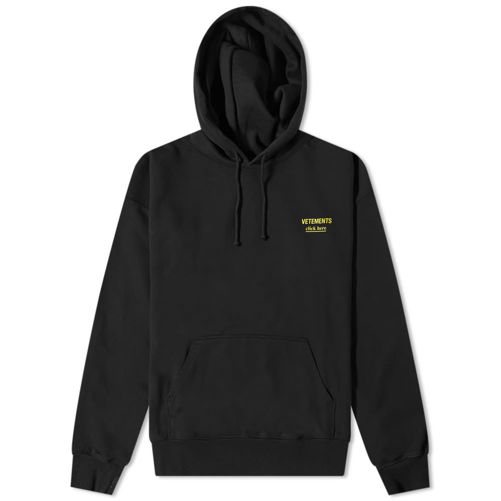 Click Here Logo Popover Hoodie