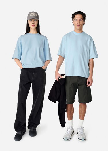Crop Top AXEL ARIGATO Blue T-Shirt Modrá | A3003003, 2