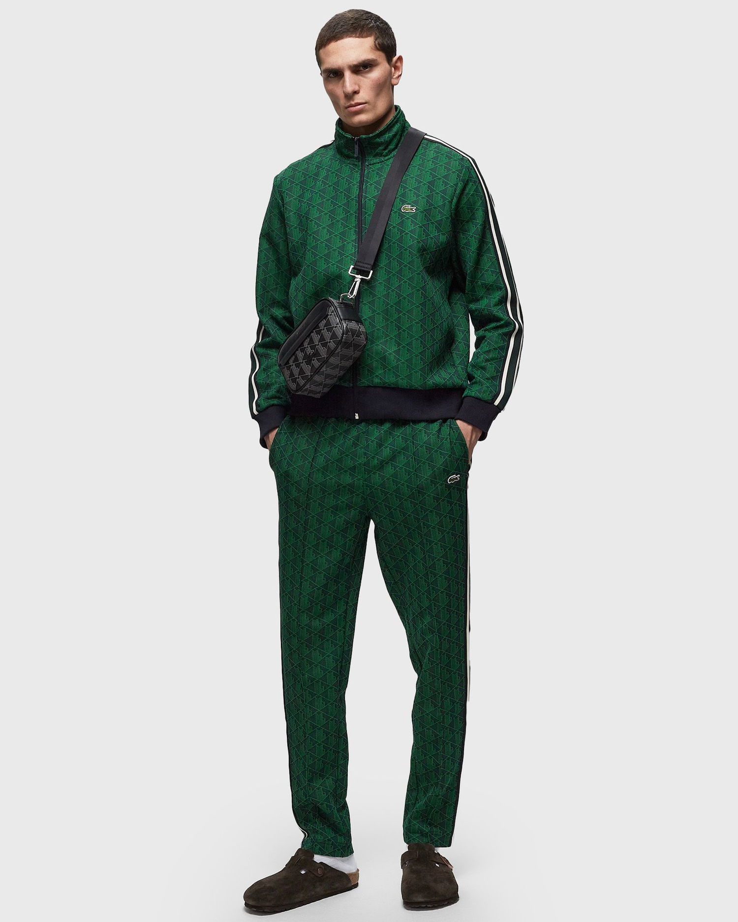 Tepláky Lacoste TRAININGSANZÜGE Hos./Zus. men Track Pants green Zelené | XH1440-IQ0, 1