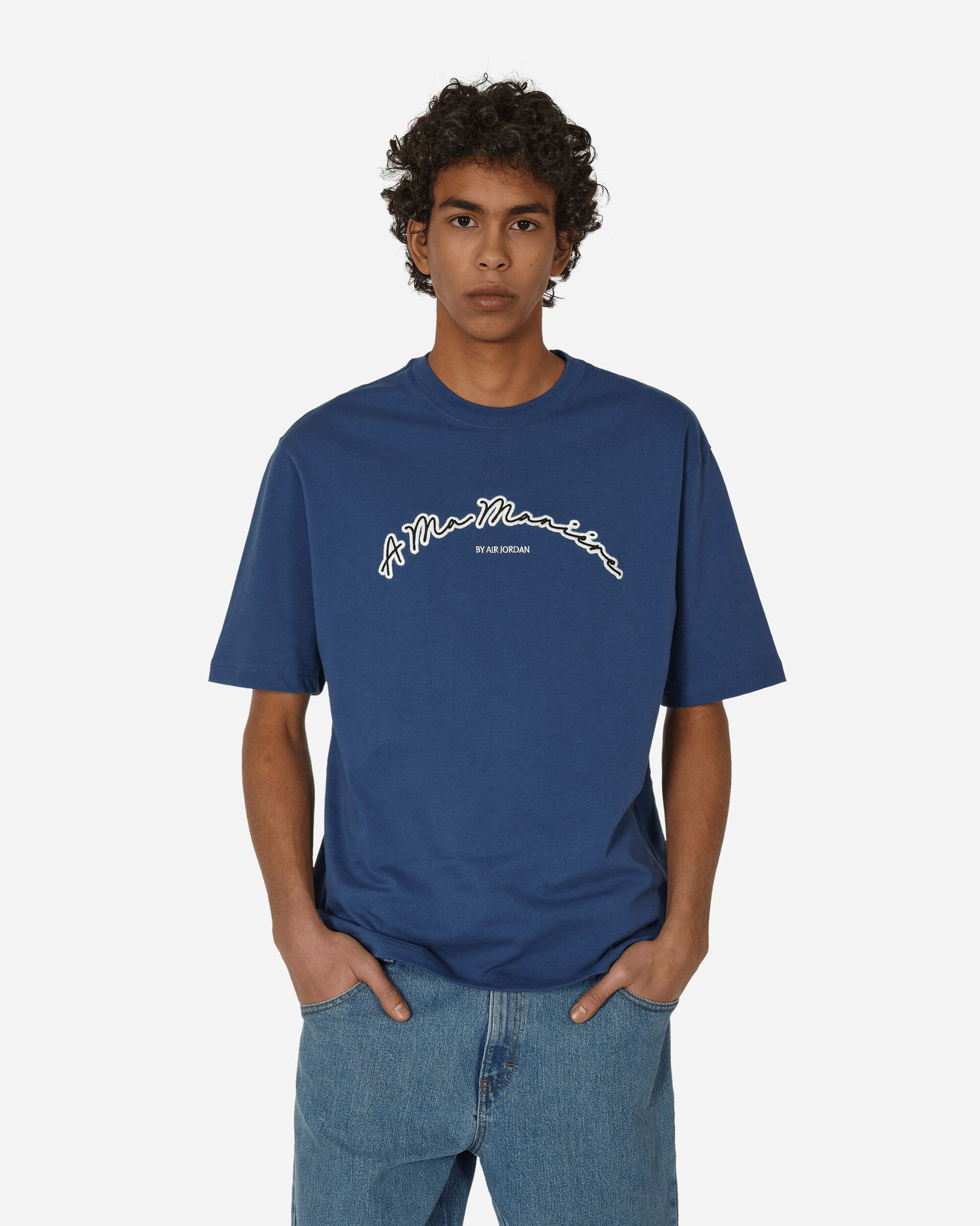 Tričko Jordan A Ma Maniére x T-shirt Navy | FN0609-461, 1