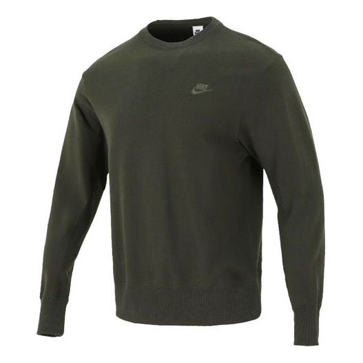 Sveter Nike Sportswear Logo Pullover Zelené | DA0022-355