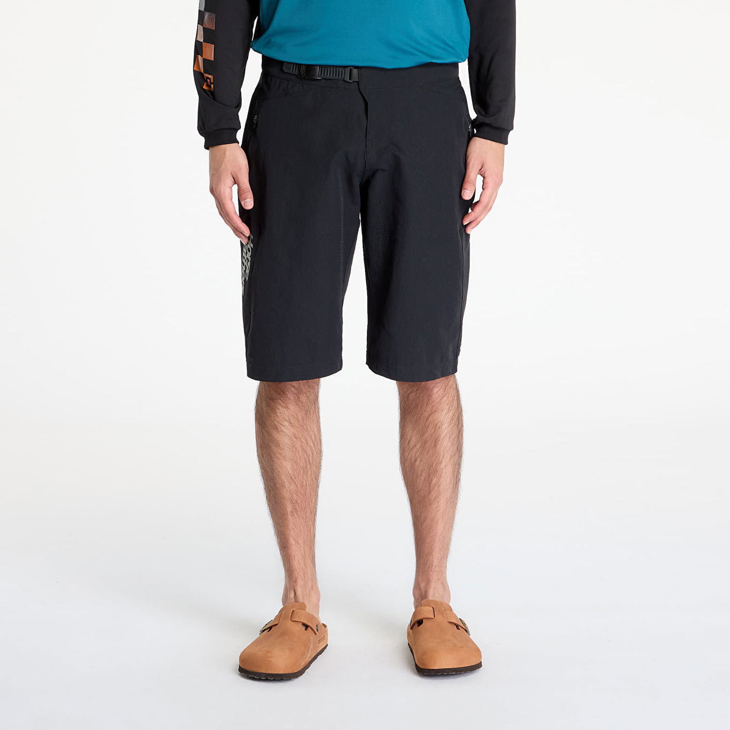 Šortky Horsefeathers Horsefeathers Stoker Bike Shorts Čierna | TM073A, 0