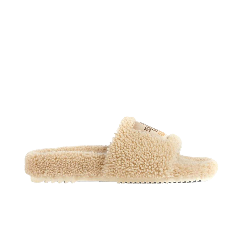 Tenisky a topánky Gucci The North Face x Merino Wool Slides Beige (Women's) Béžová | 679948 DEB00 9556