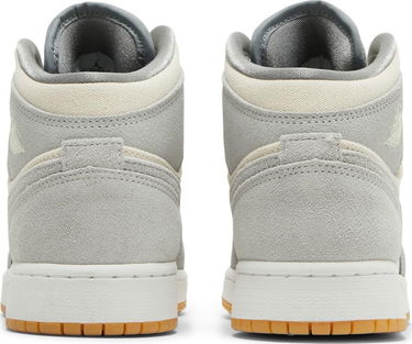 Tenisky a topánky Jordan Air Jordan 1 Mid SE "Coconut Milk Particle Grey" GS Šedá | DN4346-100, 3