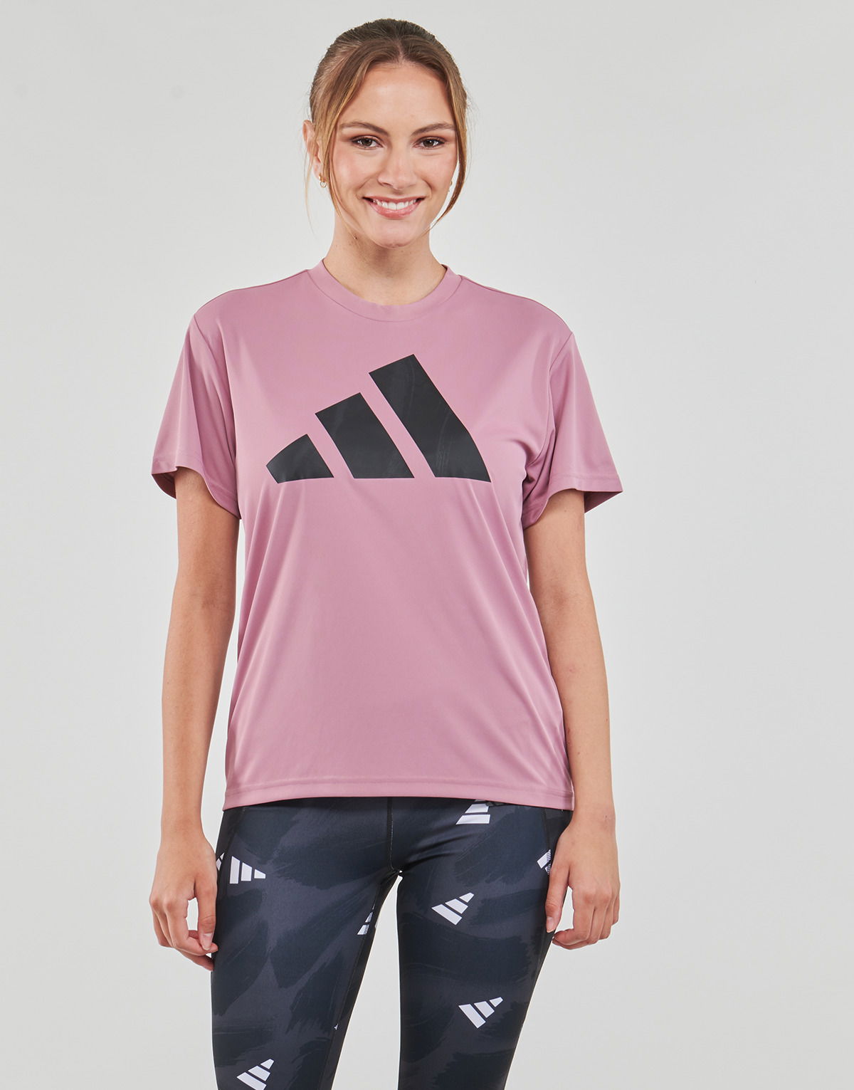 Tričko adidas Originals RUN IT BL TEE Ružová | IL4746, 1