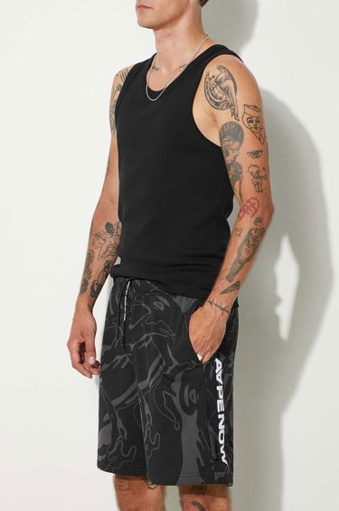 Šortky AAPE by A Bathing Ape AAPE By A Bathing Ape Now Camo Shorts Čierna | AAPSPMA674XXM, 0