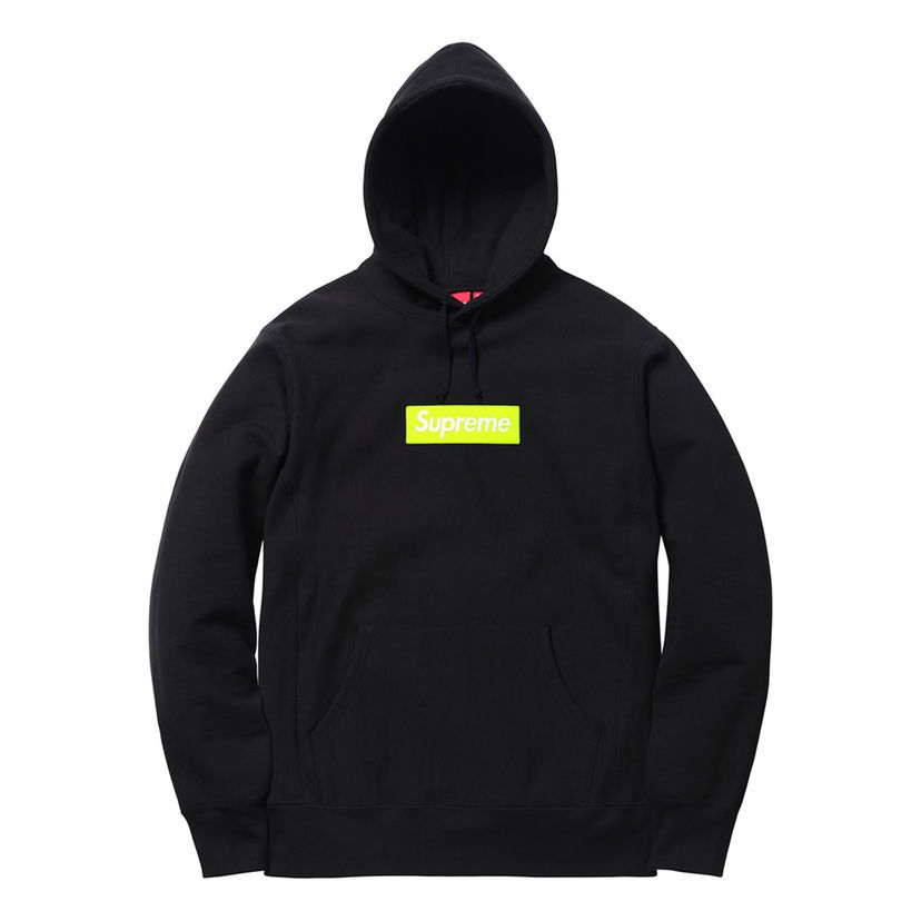 Mikina Supreme Logo Graphic Print Hoodie Čierna | SUP-FW17-611