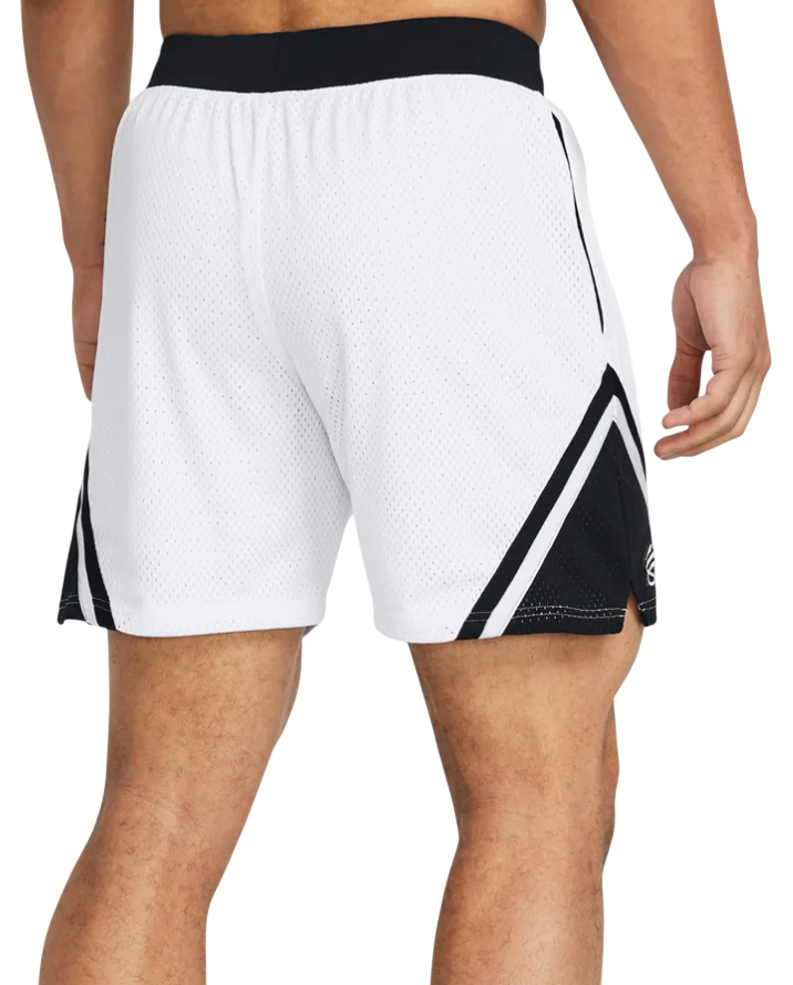 Šortky Under Armour Curry Mesh Shorts Biela | 1384470-100, 1