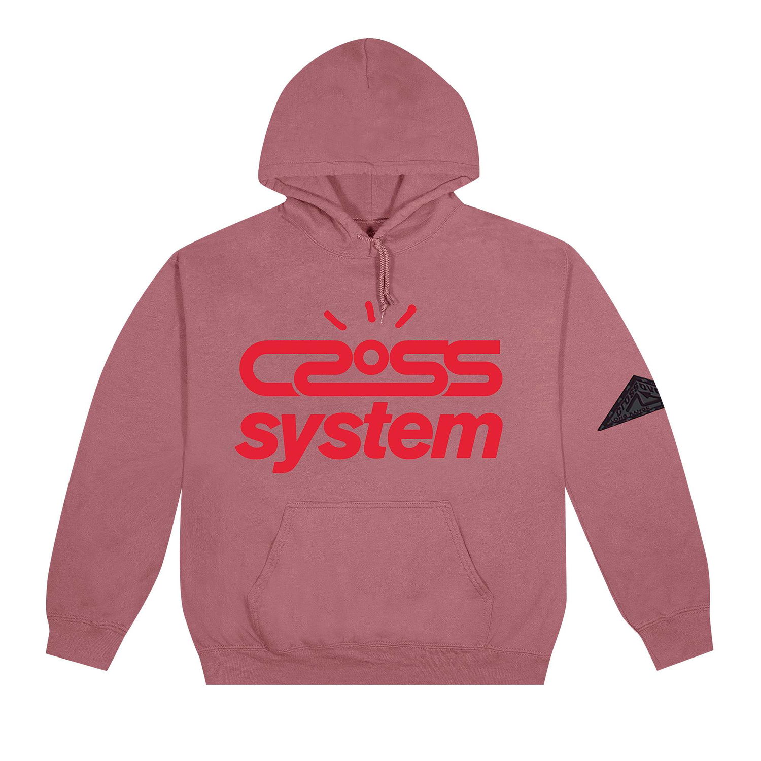 Mikina Cactus Jack by Travis Scott Cross System Hoodie Ružová | CJJ6 HS13 WASH, 1