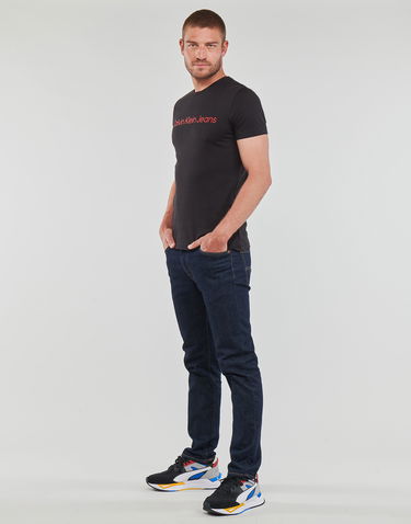 Tričko CALVIN KLEIN CORE INSTITUTIONAL LOGO SLIM TEE Čierna | J30J322552-0GM, 2