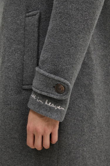 Kabáty Fiorucci Fiorucci Wool Coat Šedá | U01FMOCO244WO01GY01, 3
