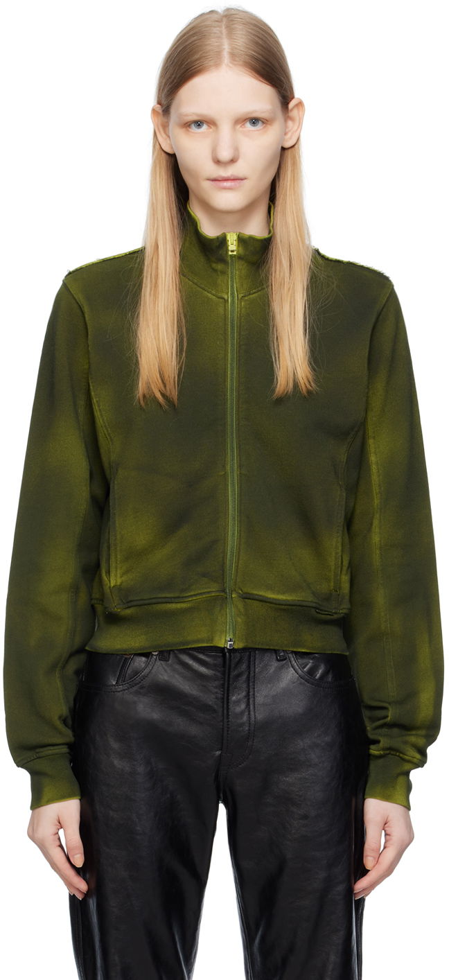 Bunda Acne Studios Dyed Track Zelené | AI0136-, 0