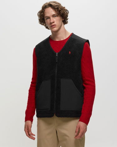Vesta Polo by Ralph Lauren Hi-Pile Fleece Vest Čierna | 710917546003, 3