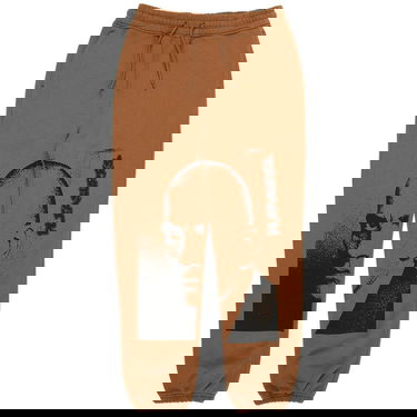 Tepláky Pleasures Brown Backbone Sweatpants Hnedá | P21F004, 0