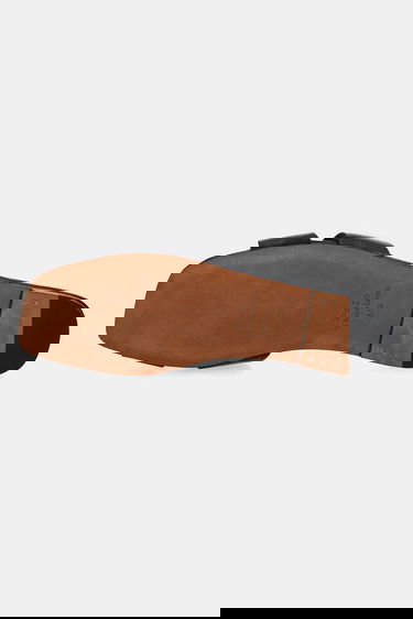 Tenisky a topánky Polo by Ralph Lauren Polo Ralph Lauren Ring Leather Slides Čierna | 818955857, 4