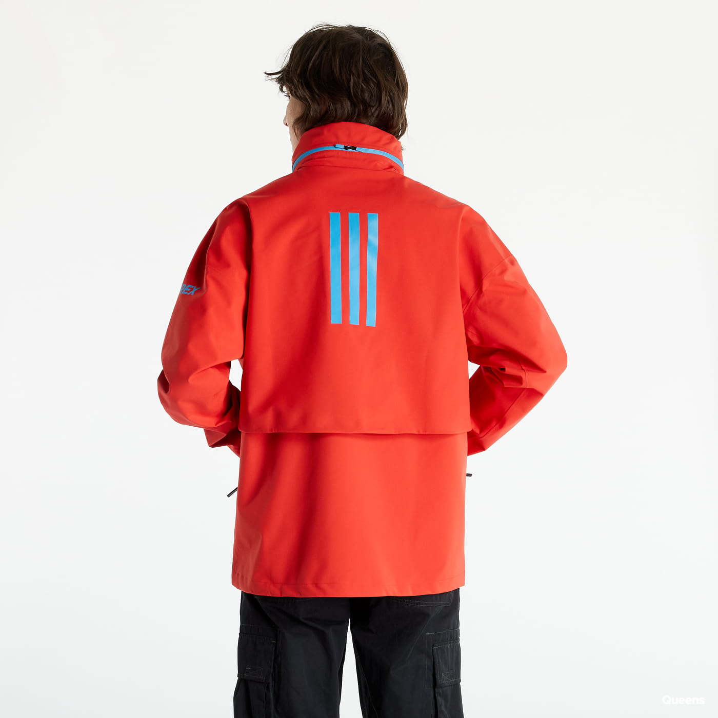 Bunda adidas Performance Terrex C Myshelter Rainrdy Jacket Červená | H48569, 1