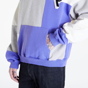 Mikina PREACH Oversized Patchwork H GOTS Fialová | 206243 7582, 4