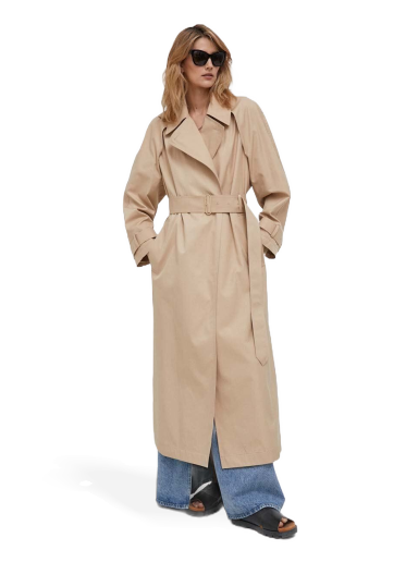 Trenčkot CALVIN KLEIN Oversized Trench Coat Béžová | K20K205498