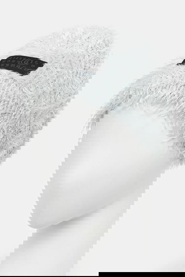 Kulicha Maison Margiela MM6 Maison Margiela Faux Fur Beanie Šedá | S62TB0007.M13189.856, 1