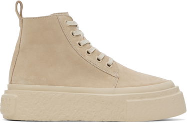Tenisky a topánky Maison Margiela MM6 Maison Margiela Suede High-Top Béžová | SH1WS0014 P5246, 0
