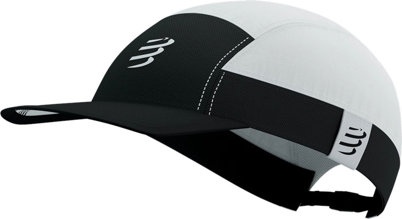 Šiltovka Compressport Compressport 5 Panel Light Cap Biela | xhwu7360002