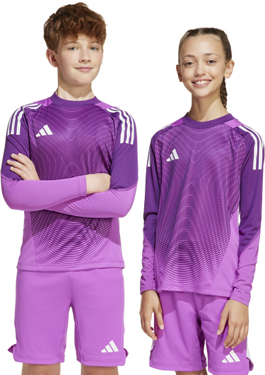 Dres adidas Originals Adidas T25 Long Sleeve Goalkeeper Jersey Fialová | ji9705, 2