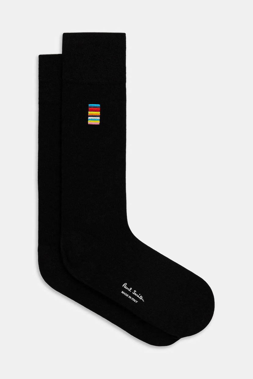 Ponožky Paul Smith Paul Smith Socks with Colorful Stripe Detail Čierna | M1A.380CI.P077