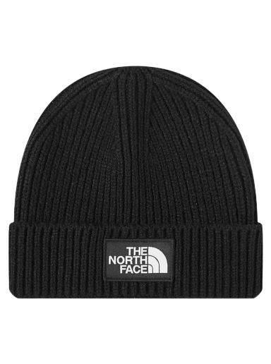 Kulicha The North Face Logo Box Cuffed Beanie Čierna | NF0A3FJXJK3