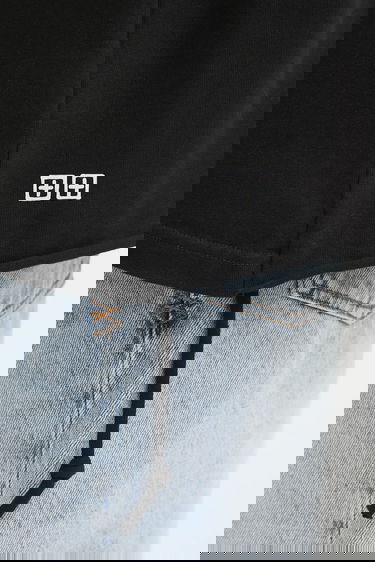 Tričko Ksubi KSUBI Stamp Ekcess Pocket T-Shirt Čierna | MSP25TE003, 3