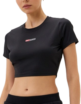 Crop Top Reebok Reebok Lux Bold Crop T-Shirt Čierna | 100075316