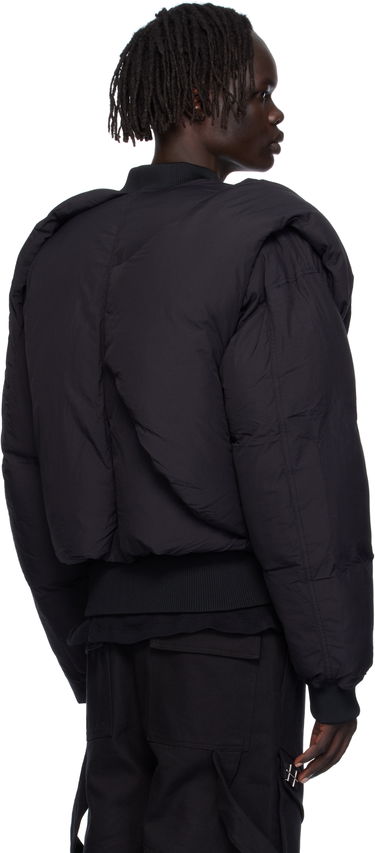 Bomber bunda HELIOT EMIL Heliot Emil Altair Puffer Bomber Jacket Čierna | AW25_M_02_163_BLK01, 2