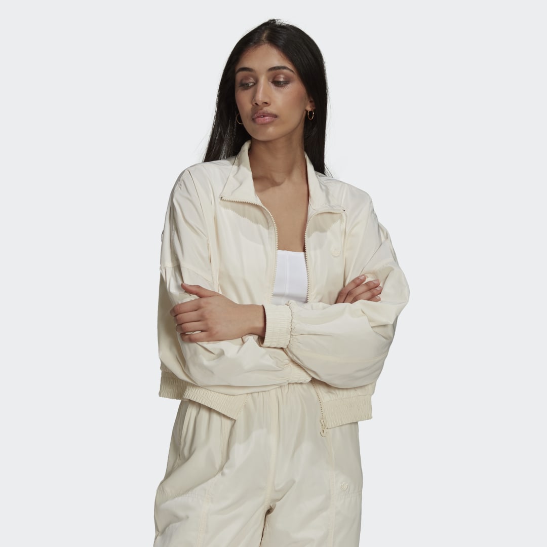 Bunda adidas Originals Adicolor Nylon Track Top Béžová | H06697, 0