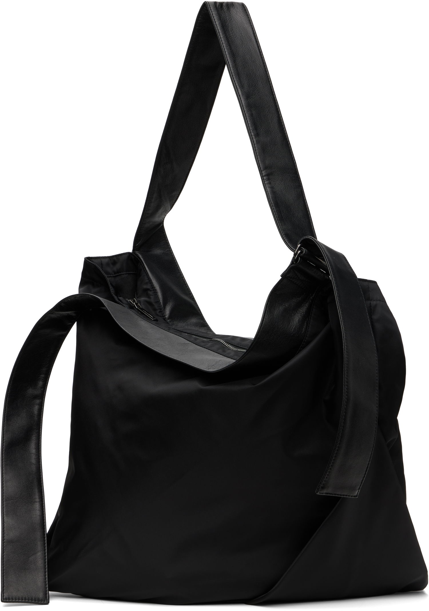 Tote bag Yohji Yamamoto YOHJI YAMAMOTO Drape Belt Tote Čierna | DP-I36-831, 0