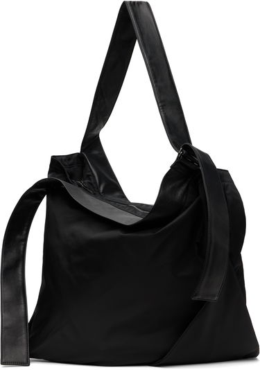 Tote bag Yohji Yamamoto YOHJI YAMAMOTO Drape Belt Tote Čierna | DP-I36-831, 0