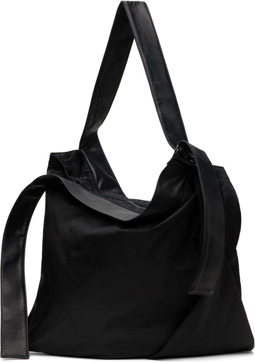 Tote bag Yohji Yamamoto YOHJI YAMAMOTO Drape Belt Tote Čierna | DP-I36-831