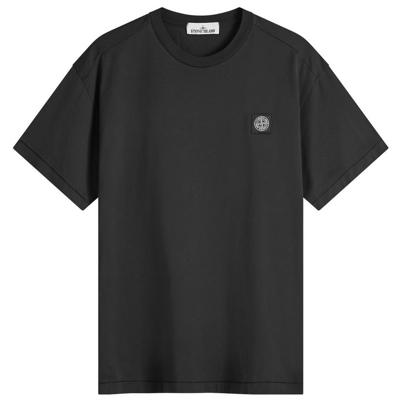 Tričko Stone Island Patch T-Shirt Čierna | 811524113-A0029