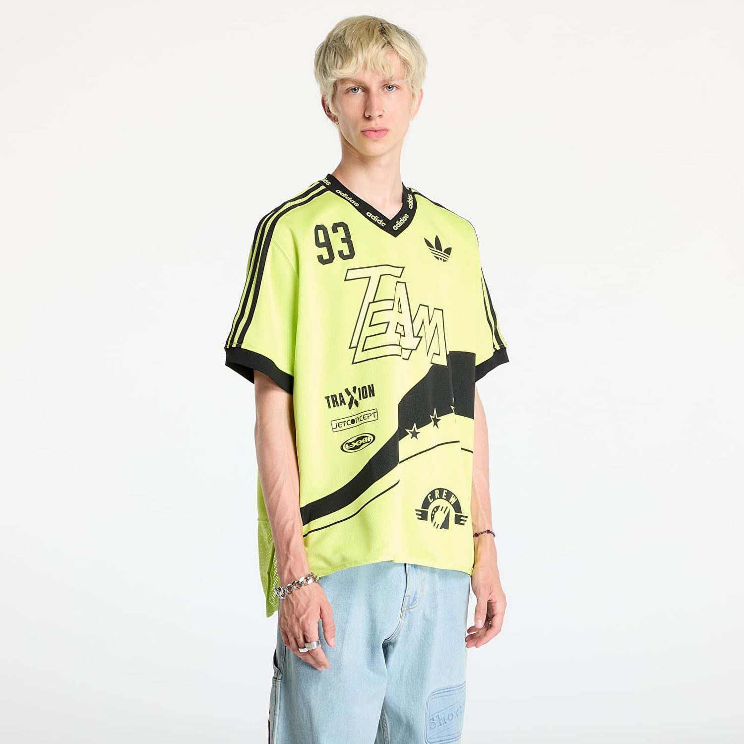Dres adidas Originals Adilenium Season 2 Team '93 Jersey Bahia Glow Žltá | JN0809, 0