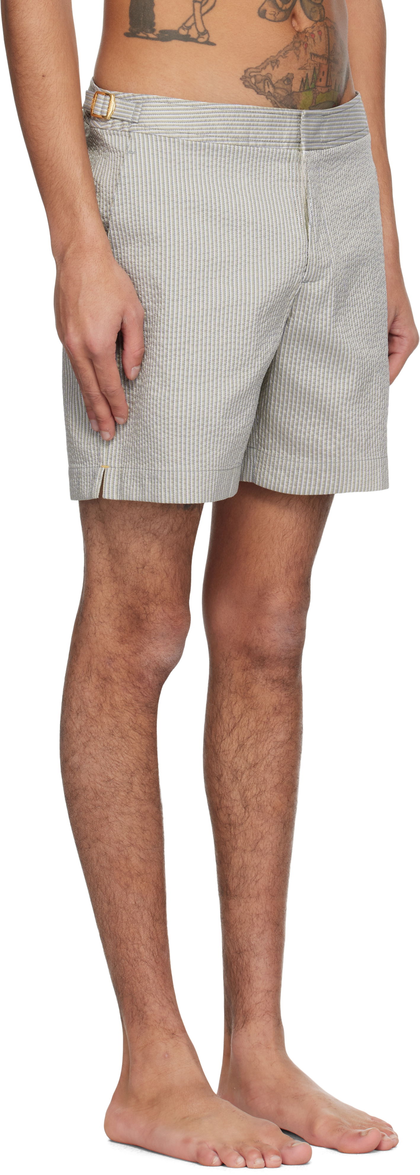 Plavky Orlebar Brown Orlebar Brown Bulldog Swim Shorts Šedá | 280446, 1
