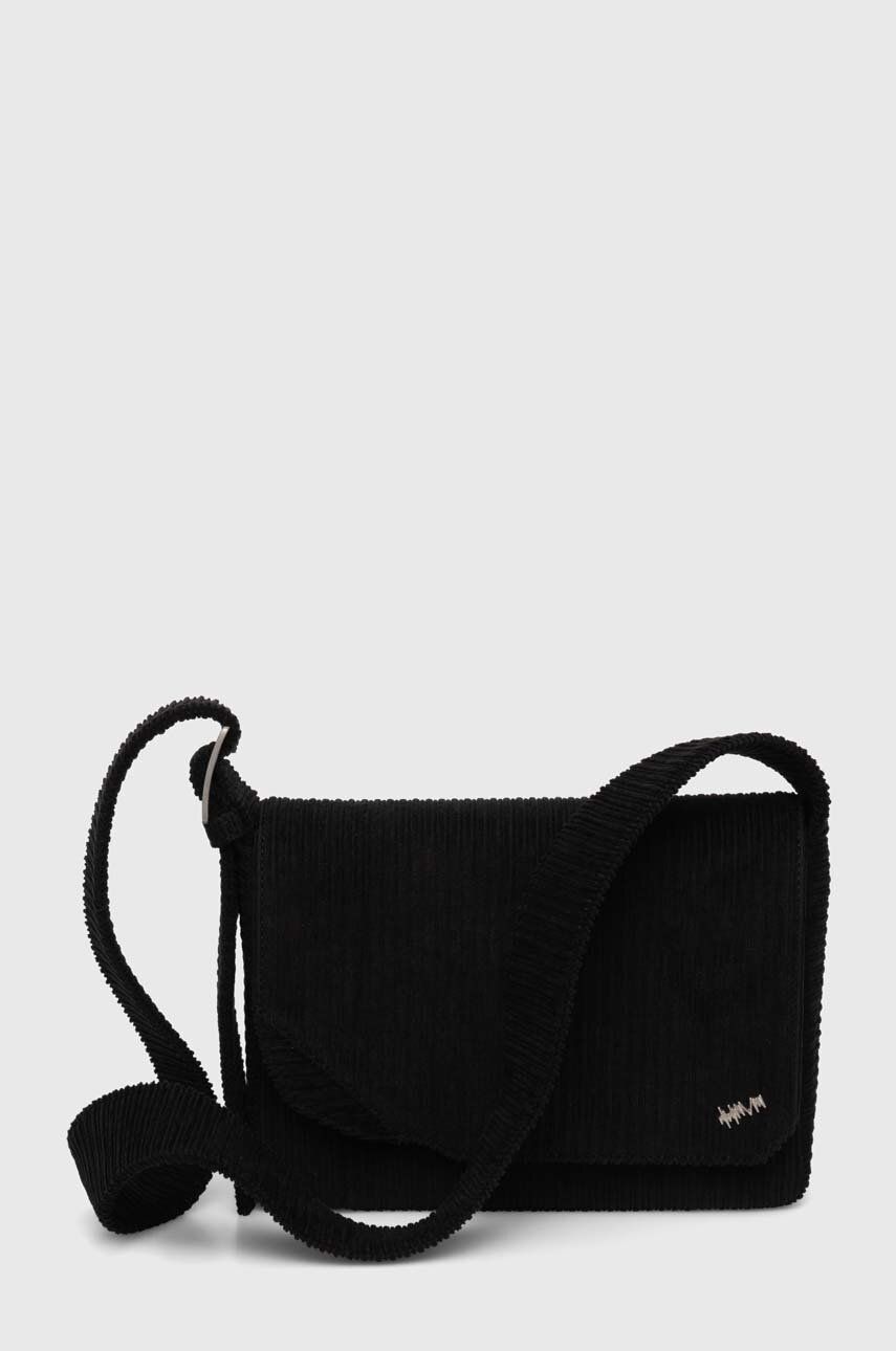 Taška cez rameno ADER ERROR Gleas Black Corduroy Shoulder Bag Čierna | BMADFWBA2201, 0