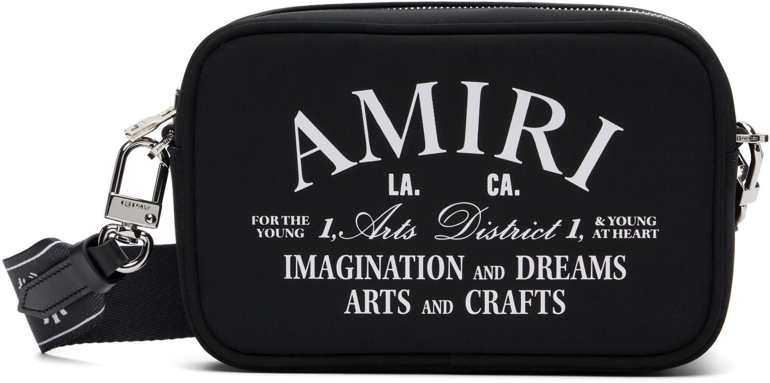 Taška cez rameno AMIRI AMIRI 'Arts District' Camera Case Bag Čierna | AMBGCM1017, 0