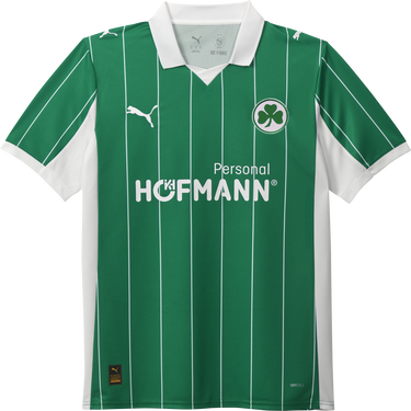 Dres Puma SpVgg Greuther Fürth Away Jersey 2025/26 by Puma Zelené | 785376-02, 0