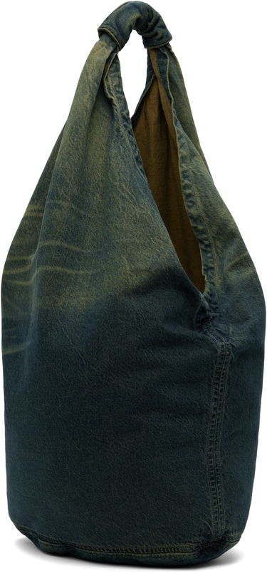Taška cez rameno OUR LEGACY Our Legacy Drip Tote Bag Modrá | A2258DS, 4