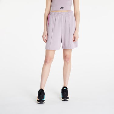 Šortky Nike Sportswear French Terry Fleece High-Rise Shorts Dnc Fialová | DV0334-501, 0