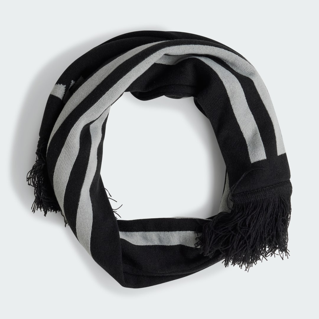 Šál adidas Performance Striped Knitted Scarf Čierna | JI9313, 0
