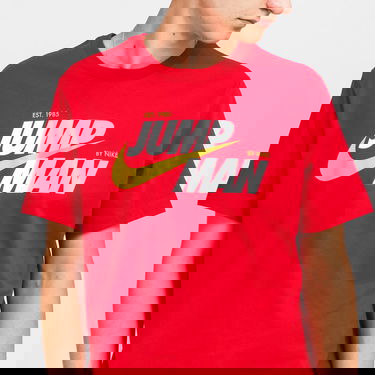 Tričko Jordan Jumpman Crew Červená | DM3219-687, 2