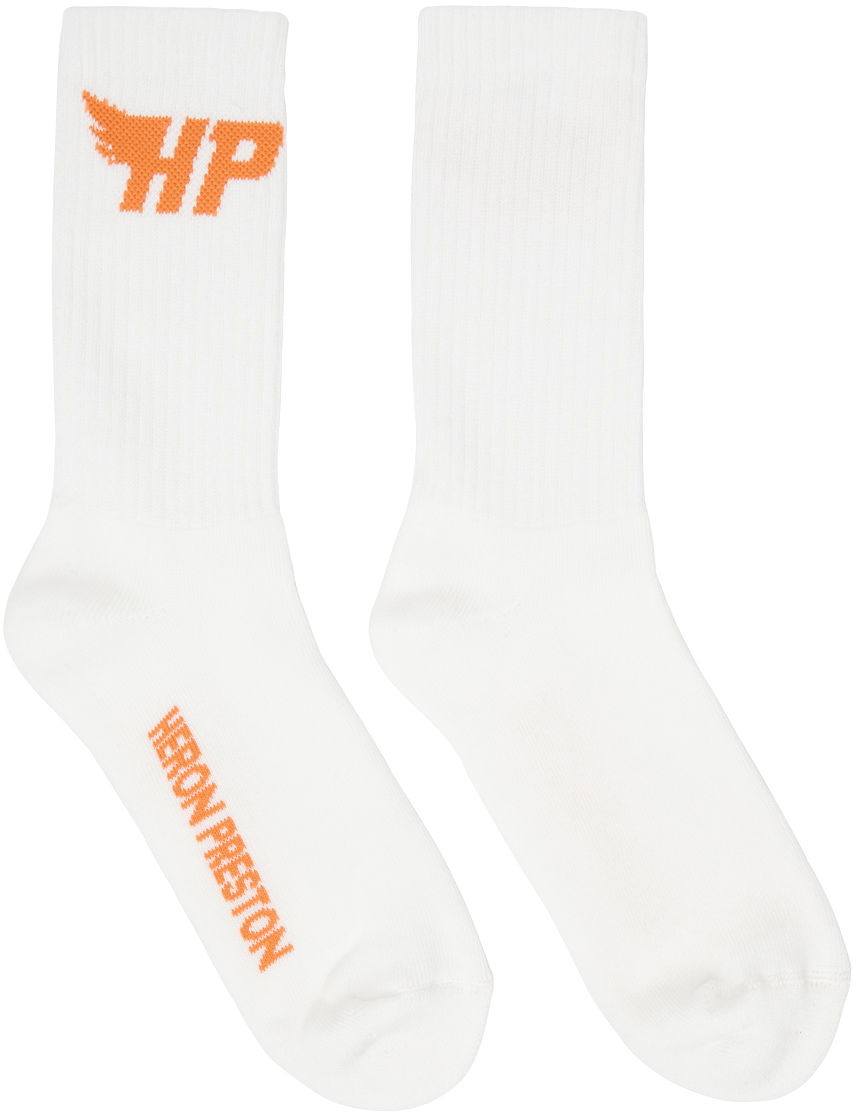 Ponožky HERON PRESTON Fly Socks Biela | HMRA008F23KNI0030122, 0
